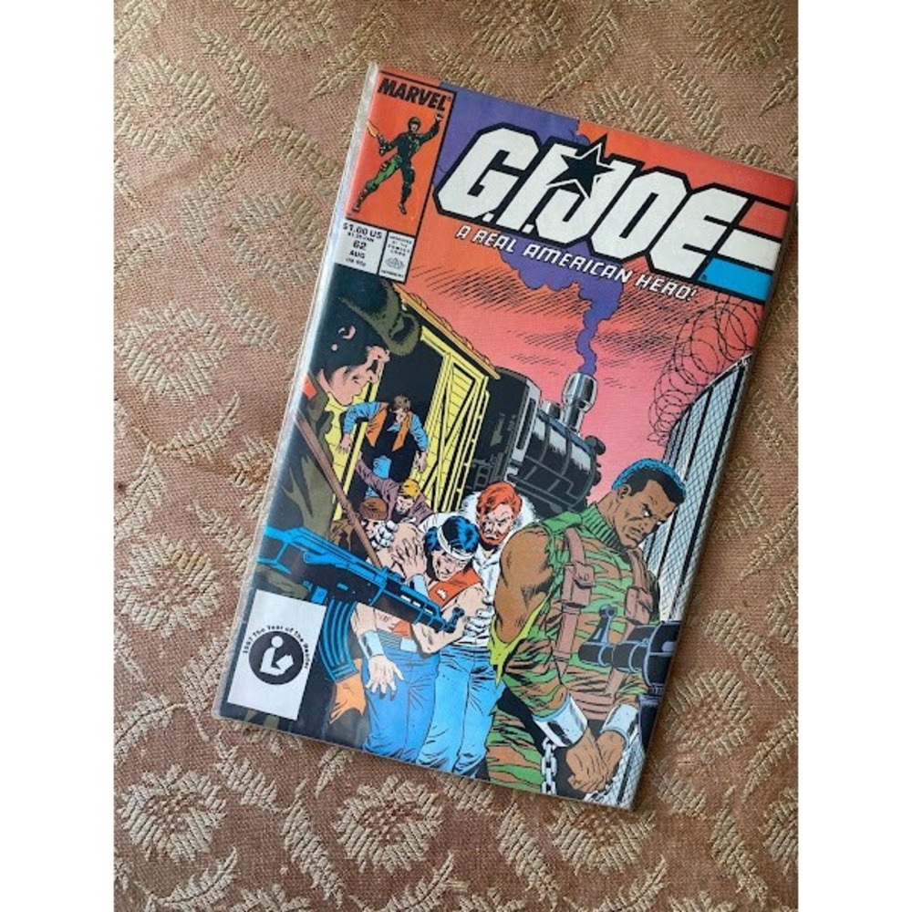 Marvel GI Joe A Real American Hero 62 August 1987 Vintage Comic Book